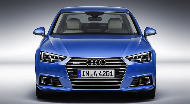 2016 Audi A4 2.0 TFSI quattro (Ara Blue with Crystal Effect) - Front , car, HD wallpaper