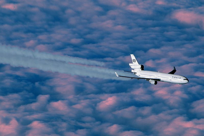 McDonnell Douglas MD-11, md 11, airliner, passenger aircraft, jet airliner, HD wallpaper