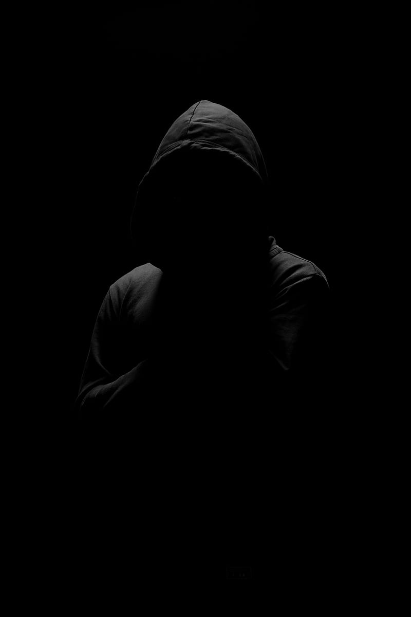 Anonymous, human, hood, dark, black, HD phone wallpaper | Peakpx