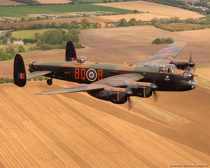 Avro Lancaster, guerra, air force, avro, raf, ww2, lancaster, bomber, HD wallpaper