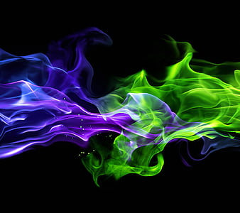 green flames backgrounds