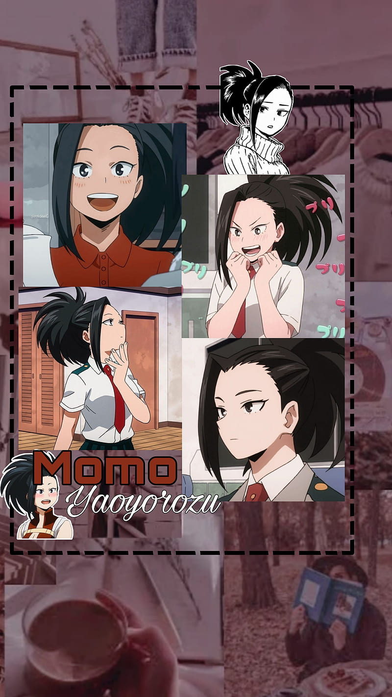 Momo Yaoyorozu, organ, hair, my hero academia, class 1-A, creation, HD phone wallpaper