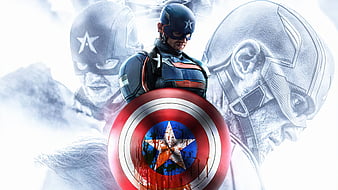 The Falcon And The Winter Soldier Captain America, the-falcon-and-the-winter-solider, tv-shows, captain-america, HD wallpaper