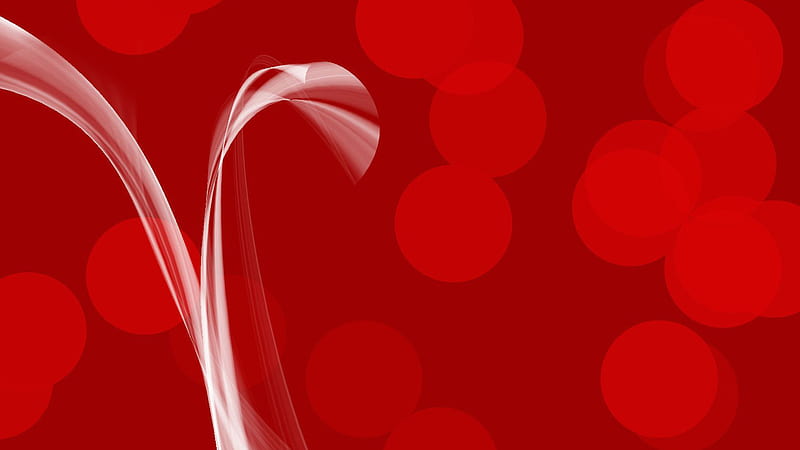 Candy Cane In Red Bokeh Background Candy Cane, HD wallpaper