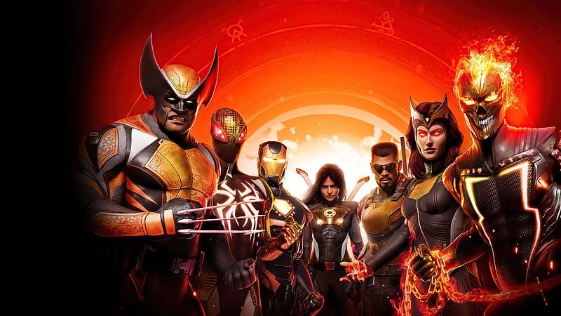 Marvel's Midnight Suns, mobile game, superhero character, HD wallpaper