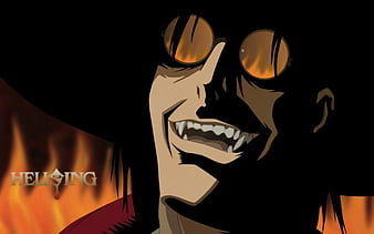 👽brini👽 on X: ☠ King of Vampires ☠ #Alucard #hellsing #anime #AnimeArt   / X