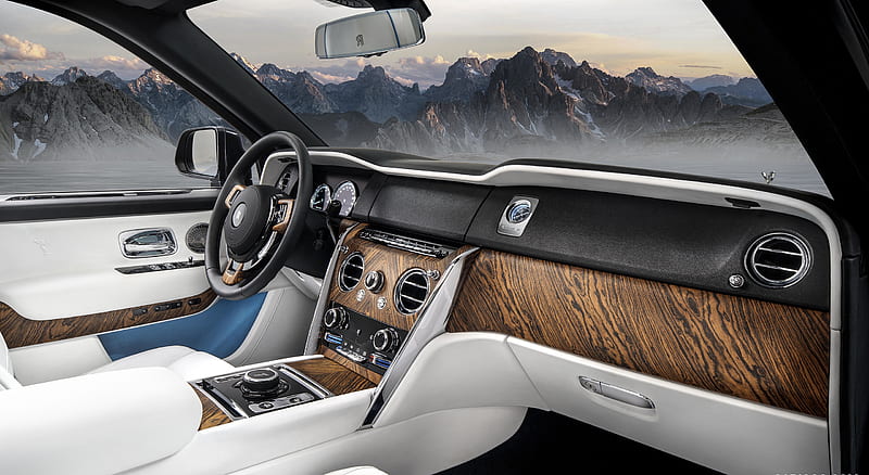 2019 Rolls-Royce Cullinan - Interior , car, HD wallpaper