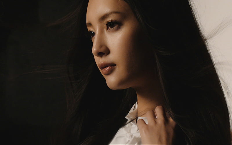 Nanao, Japanese model, hoot, portrait, japanese celebrities, Japanese actress, Nanao Arai, HD wallpaper