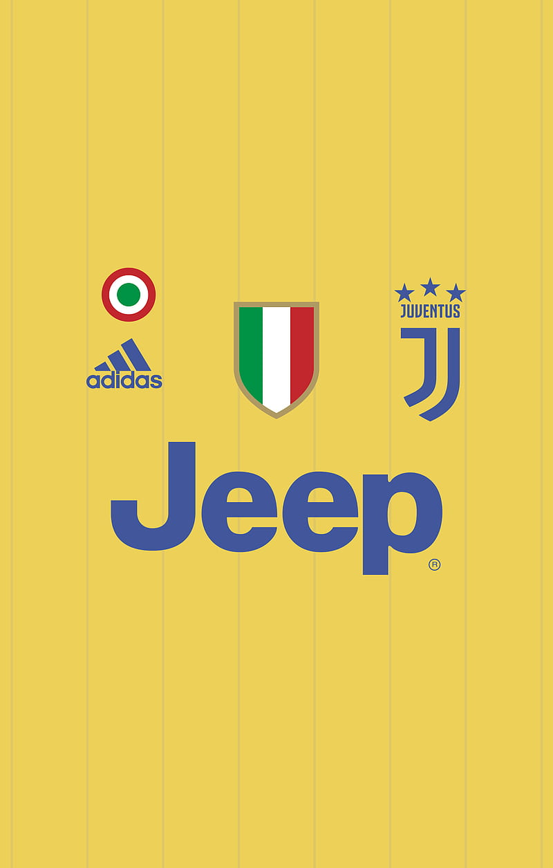 Juventus 2017 Away, 2018, calcio, juve, maglia, shirt, yellow, HD phone wallpaper