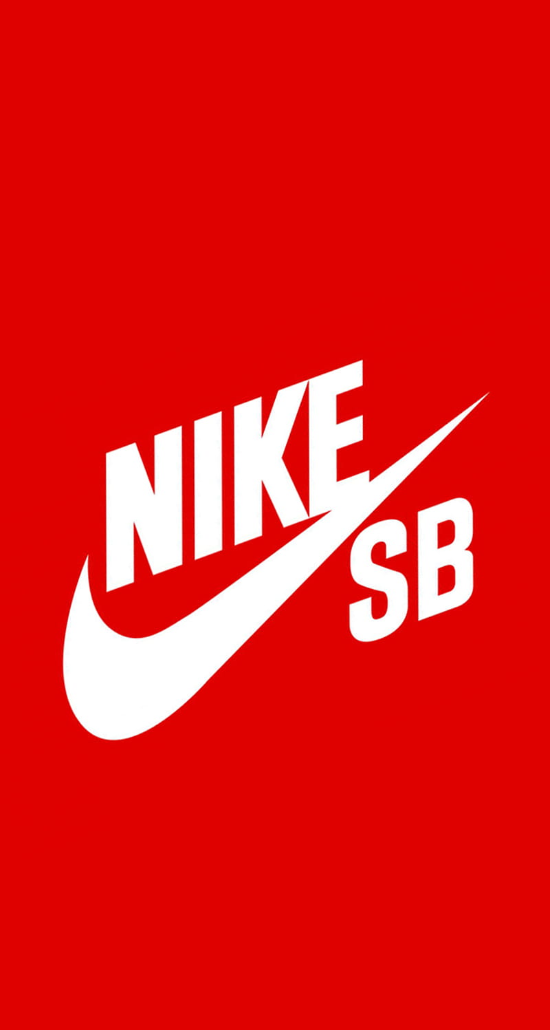 Nike Sb, nike, red, HD phone wallpaper