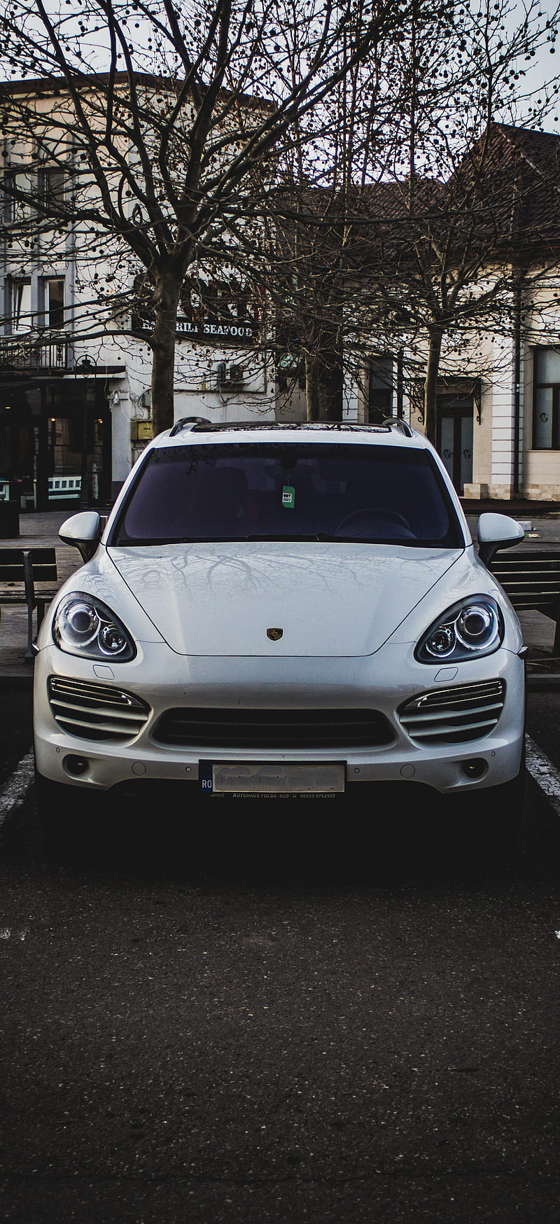 Porsche Cayenne , car, luxury, modern, speed, street, suv, vehicle, HD phone wallpaper
