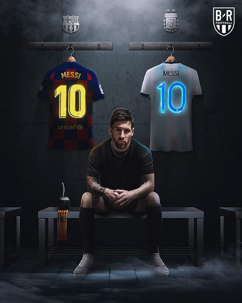 Lionel Messi, argentina, barca, barcelona, fc barcelona, HD phone wallpaper