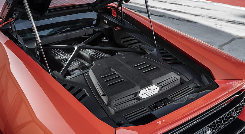 2019 Lamborghini Huracán EVO - Engine , car, HD wallpaper