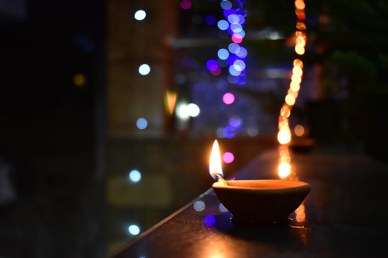 Diwali, candle, deepak, diya, festival, lamp, light, HD wallpaper | Peakpx
