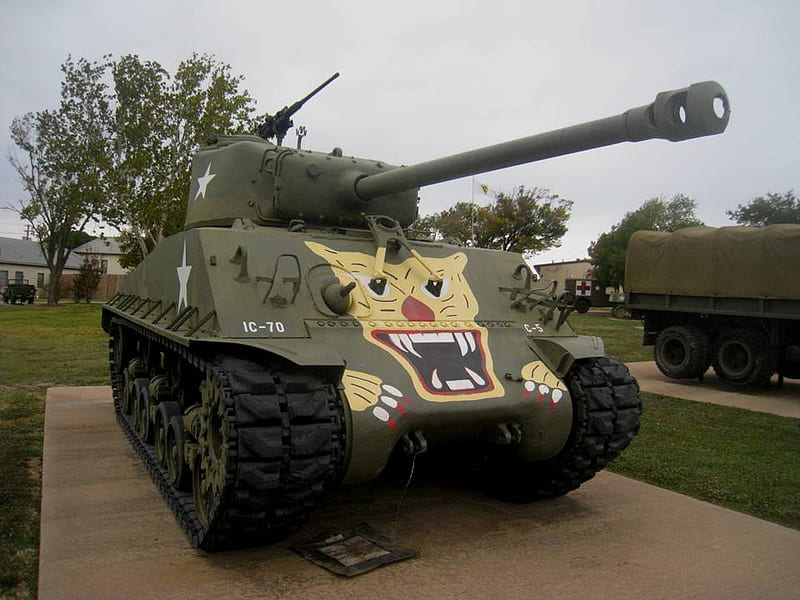 M4A3-76-MM-HORIZONTAL-VERTICLE-SUSPENSION-SYSTEM (HVSS) SHERMAN, tank, wwii, sherman, sherman tank, HD wallpaper