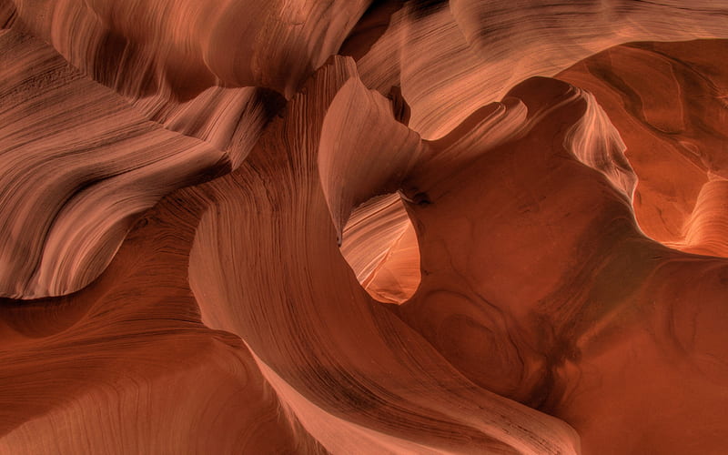 Antelope Canyon, red sand rocks, Page, Arizona, USA, Lower Antelope Canyon, beautiful rocks, HD wallpaper