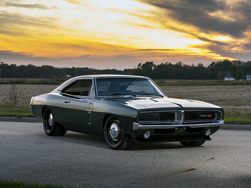 1969 Ringbrothers Dodge Charger Defector Front View, dodge-charger, carros, HD wallpaper