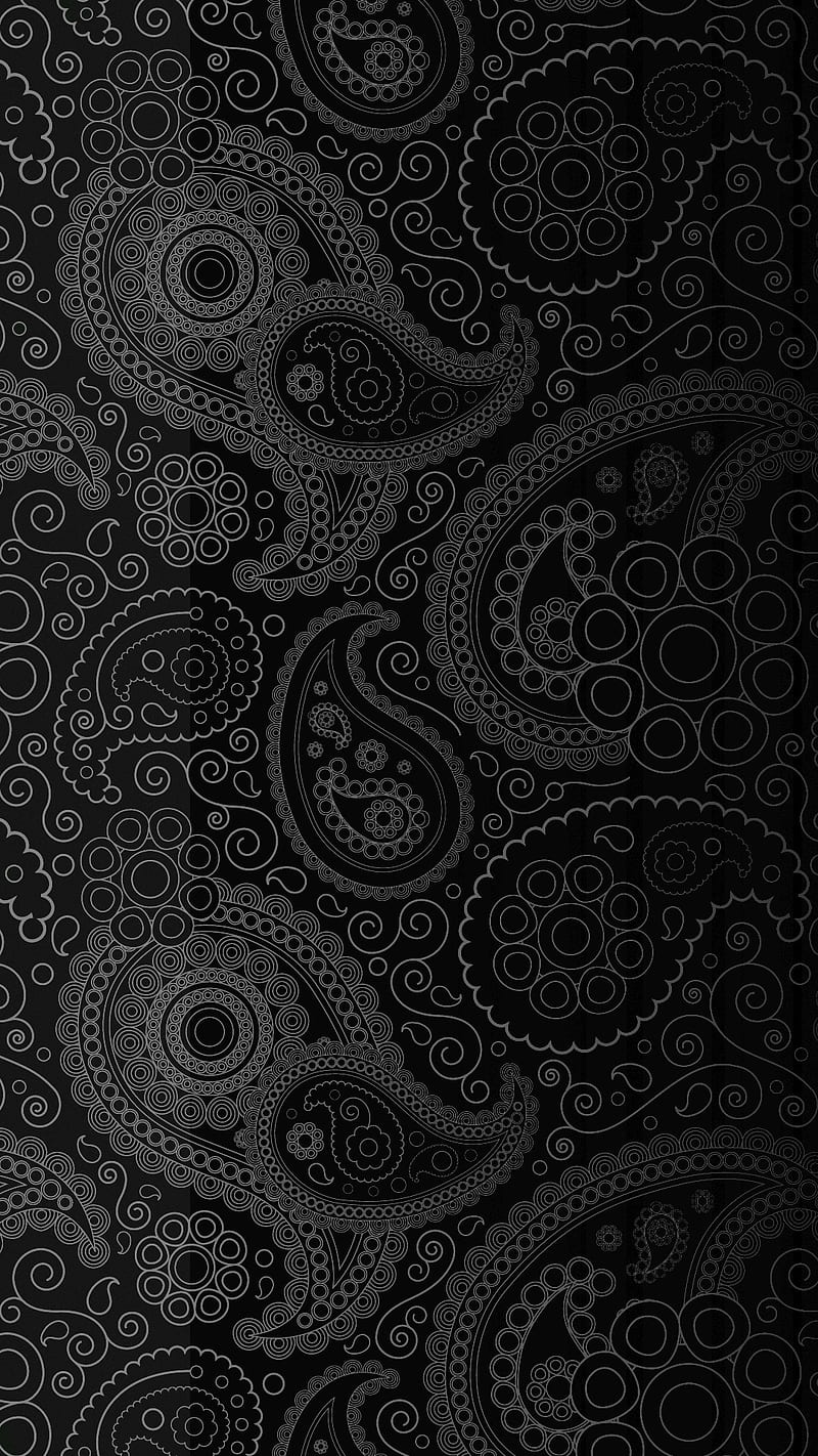 Black and White, pattern, HD phone wallpaper