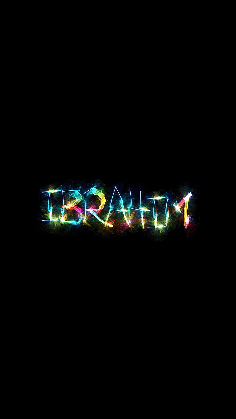 Ibrahim, Flame names, Name, human, name design, people, person name, your names, HD phone wallpaper