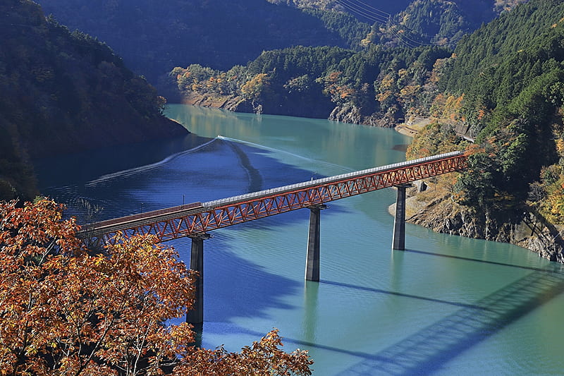 Bridges Shizuoka Prefecture, Bridges Shizuoka, river, japan, Prefecture, HD wallpaper