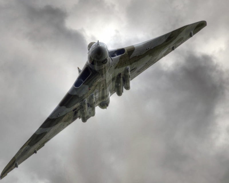 Avro-Vulcan, avro, warplane, Delta wing, Bomber, HD wallpaper