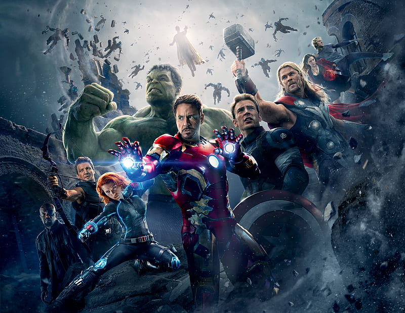 Avengers Age Of Ultron , avengers, movies, 2021-movies, iron-man, hulk, captain-america, black-widow, scarlet-witch, wanda-vision, HD wallpaper