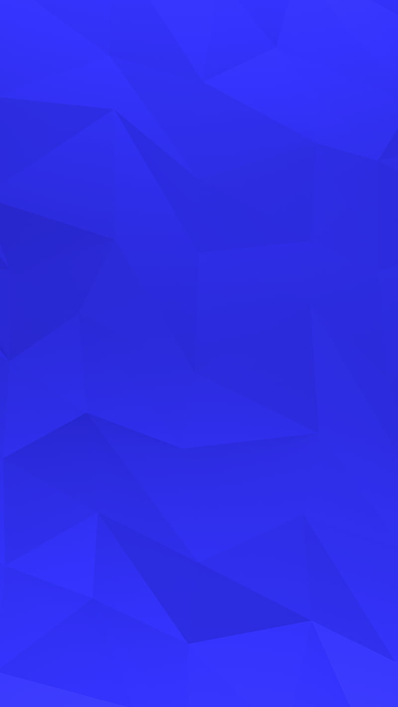 Blue Geo 2 i1080, abstract, geometric, minimal, triangle, vertical, HD phone wallpaper