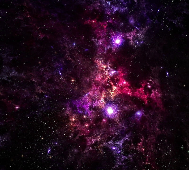 galaxy, cosmos, stars, universe, HD wallpaper