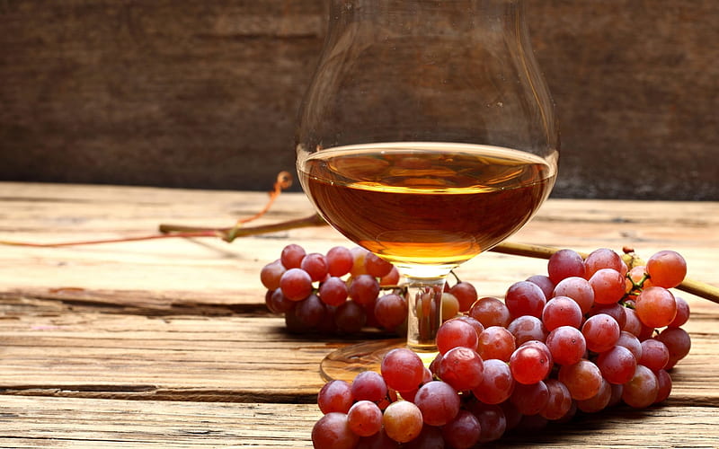 grapes, wine, glass of wine, HD wallpaper