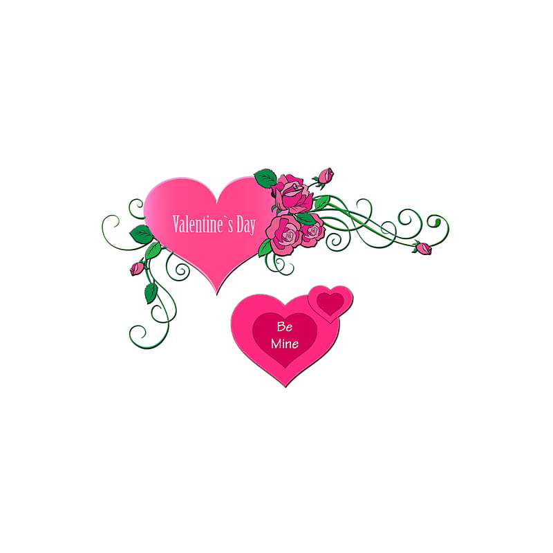 Valentines Day, friendship, happiness, heart, love, pink, valentine, HD phone wallpaper