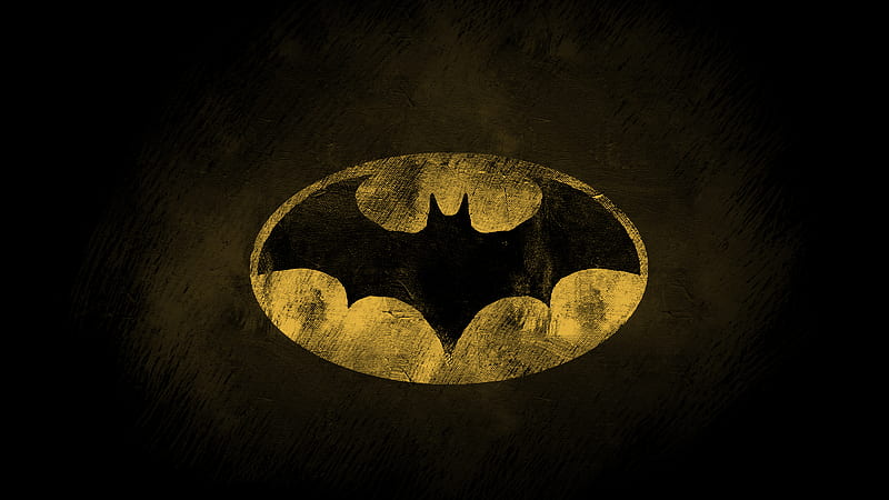 The Dark Knight Logo, batman, superheroes, digital-art, artwork, , logo, HD wallpaper