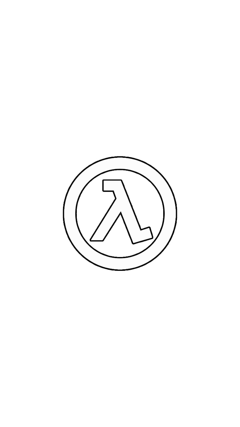 half life logo lambda