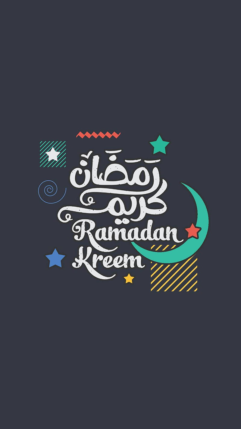 Ramadan kareem, hilal, holy, karem, muslim, ramdan, star, HD phone wallpaper