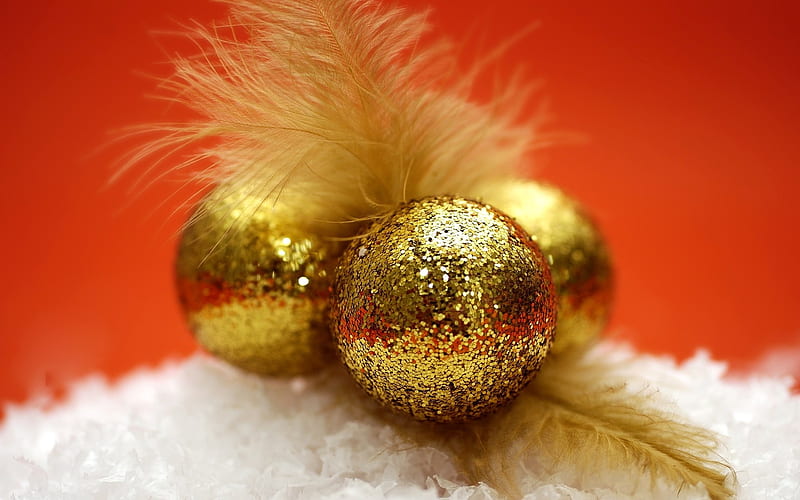 Merry Christmas - Christmas tree decoration ball ornaments 38, HD wallpaper
