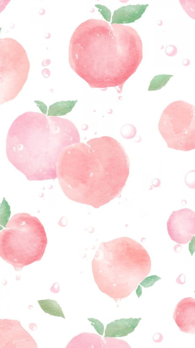 peachy peach cute pink  Peach wallpaper Pastel background wallpapers  Kawaii wallpaper