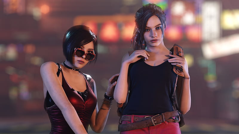 Claire Resident Evil And Ada Wong , ada-wong, resident-evil-2, games, 2019-games, HD wallpaper