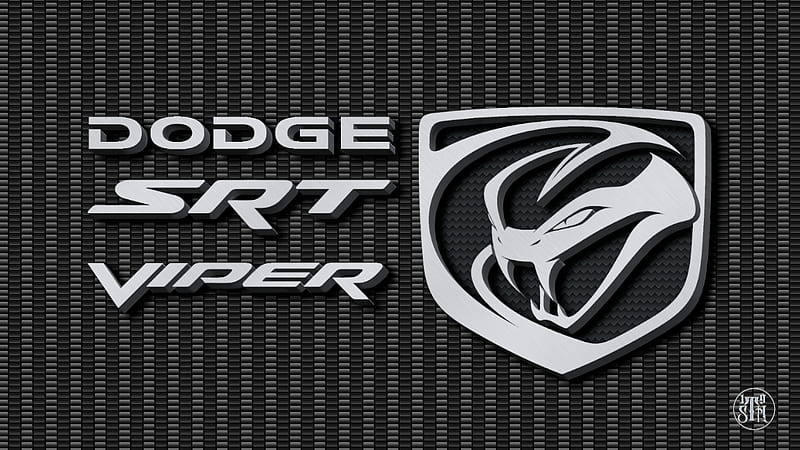 In Stock* PSC Billet Silver/PX8 Black SRT Front Grill Badge (Challenger) -  American Brother Designs