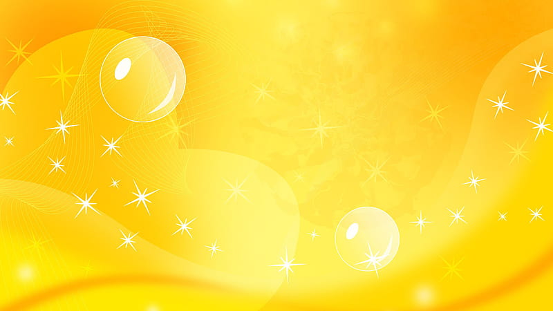Sparkling Stars In Yellow Background Yellow, HD wallpaper | Peakpx