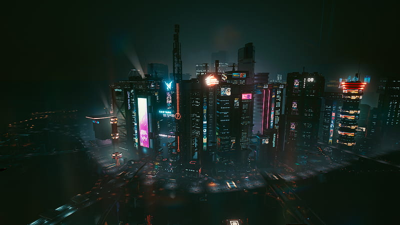 Cityscape Cyberpunk 2077 Cyberpunk 2077, HD wallpaper