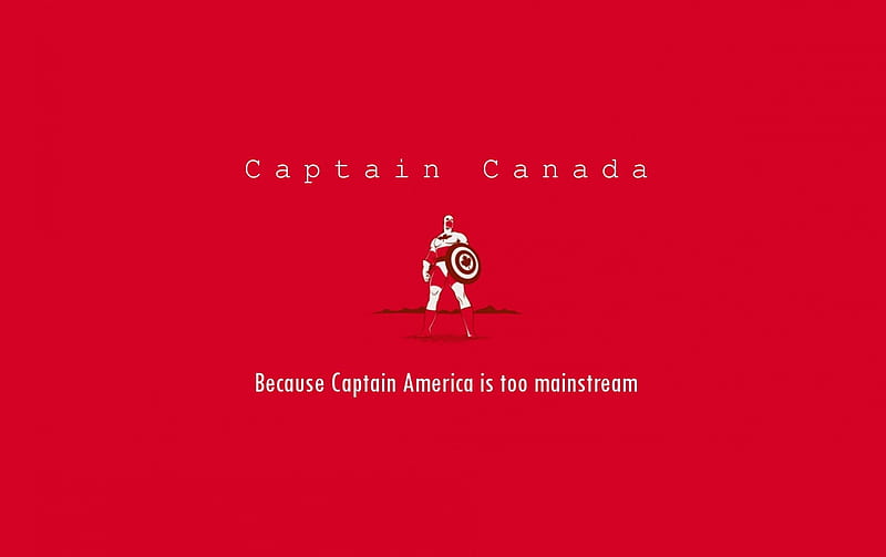 Captain Canada, america, funny, captain, canada, HD wallpaper | Peakpx