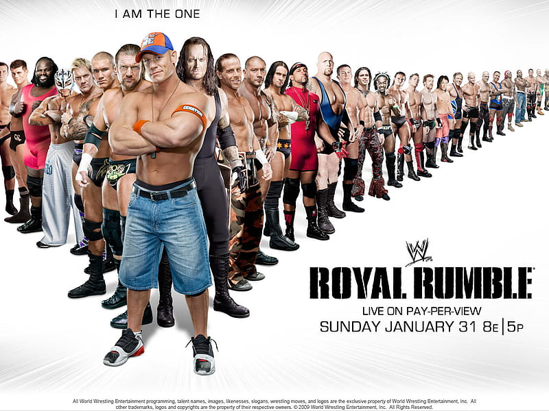 Royal Rumble (I am the one), wrestling, wwe, esports, HD wallpaper