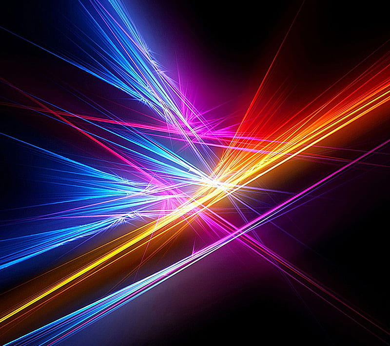 Abstract Lights, colour, colourful, glow lines, neon, new, HD wallpaper |  Peakpx