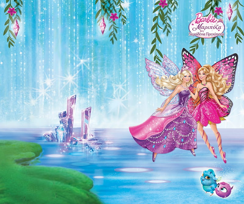 Barbie Mariposa And The Fairy Princess, Fairy, Princess, Mariposa, The, And, Barbie, HD wallpaper