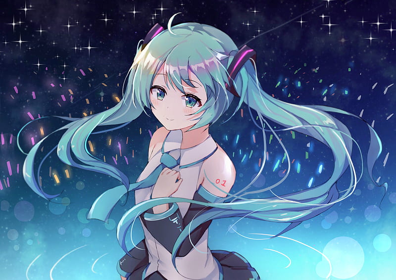 Anime, Vocaloid, Hatsune Miku, HD wallpaper | Peakpx