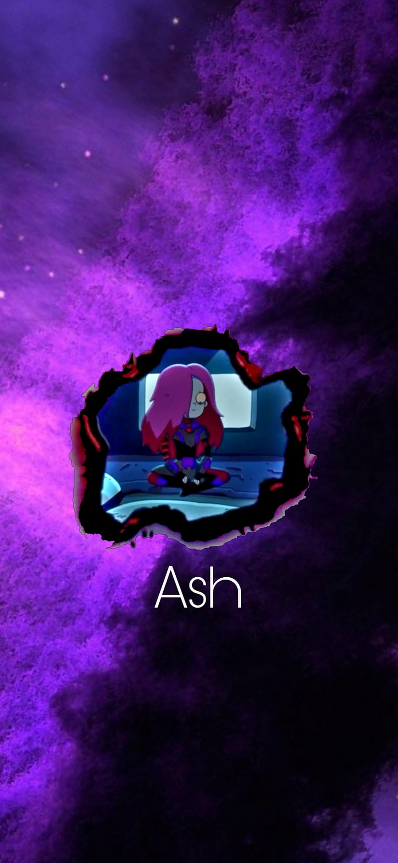 Ash Graven FS, cute, final space, girl, lonely, netflix, sad, series, space, HD phone wallpaper