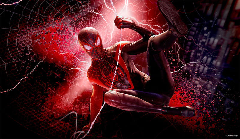 Marvel's Spider-Man Wallpaper 4K, Video Game, PC Games