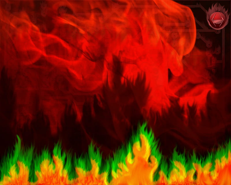 TBCS BG 6L.jpg, color, flame, abstract, HD wallpaper