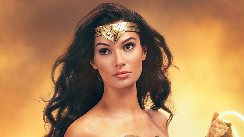 Wonder Woman With Lasso , wonder-woman, superheroes, cosplay, HD wallpaper
