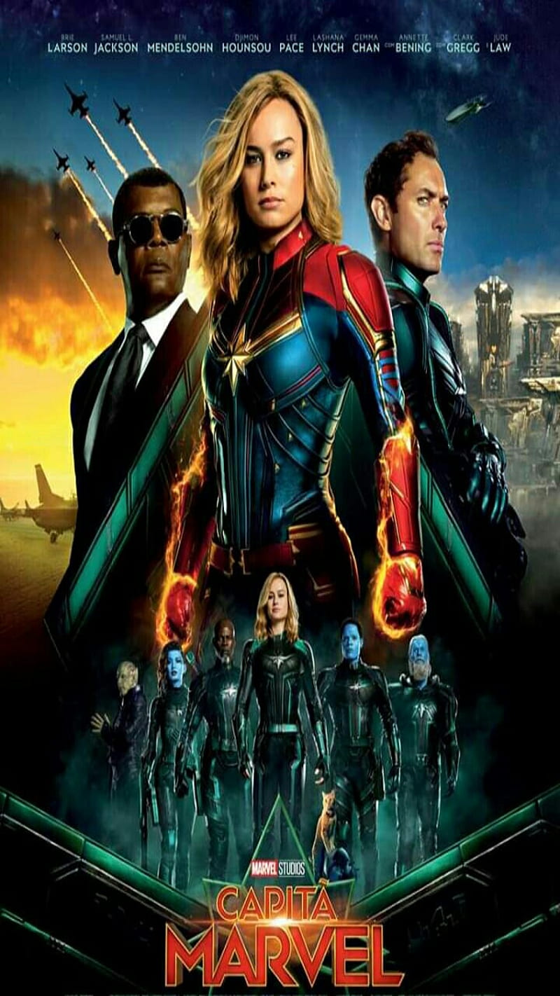 Captain Marvel, avengers, cap marvel, capitain marvel, girl, marvel girl, vingadores, HD phone wallpaper
