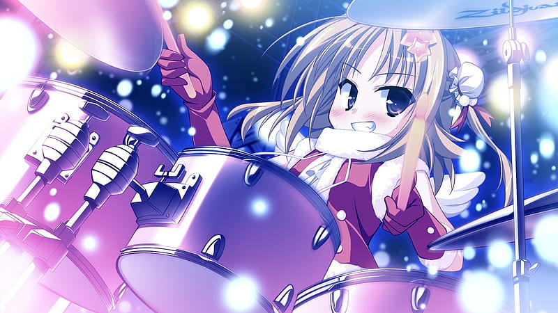 Snowy Drum Solo, Hazumi, Anime, HazumiSnowy Drum Solo, Hazumi, Anime, Hazumi  